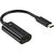 Choetech unidirectional cable adapter USB Type C Thunderbolt 3 (Male) to HDMI 2.0 4K@60Hz (female) black (HUB-H04BK)