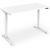 Digitus Electric height adjustable desk, 73 - 123 cm, Maximum load weight 50 kg, Metal, White