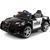 Vienvietīgs BBH0007 policijas elektromobilis, melns