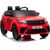 Bērnu vienvietīgais elektromobilis "Range Rover", lakots - sarkans