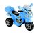 Elektriskais motocikls ar bagāžnieku "Ctrike", gaiši zils
