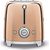 SMEG TSF01RGEU 50's Style Tosteris Glossy Rose Gold