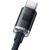 Cable USB2.0 C plug - USB C plug 1.2m PD2.0 100W 20V 5A QC3.0 Crystal Shine black BASEUS