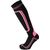 Mico Woman SuperThermo Ski Sock Heavy / Melna / Rozā / 37-38