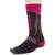 Mico Kids Superthermo Ski Sock / Melna / Violeta / 30-32