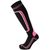 Mico Woman SuperThermo Ski Sock Heavy / Melna / Rozā / 44-46