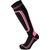 Mico Woman SuperThermo Ski Sock Heavy / Melna / Rozā / 39-40