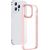 Baseus Crystal Transparent Case for iPhone 13 Pro (pink)