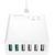BlitzWolf BW-S15 Сетевое зарядное устройство 6 x USB / 60W / 4.8A / Quick Charge 3.0 Белое