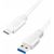 Logilink USB 3.2 Gen 1x1 Cable CU0174 1 m, White, USB-A Male, USB-C Male