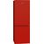 Bomann KG320.2R Red Ledusskapis 143cm