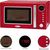 Retro Microwave With Grill Clatronic MWG790R red