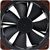 Noctua NF-F12 industrialPPC-3000 PWM Computer case Fan 12 cm Black, Brown