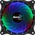 Aerocool COSMO12FRGB PC Fan 12cm LED RGB Molex Connector Silent Black