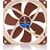 Noctua NF-A14 Computer case Fan 14 cm Beige, Brown