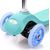 Skrejritenis Meteor Shift wheels blue and mint 22799