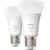 Philips Hue W 9W A60 E27 2pcs pack