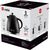 ELDOM NELA kettle, 1.7 l capacity, 2000 W power, black