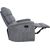 Recliner armchair BARCLAY recliner, grey