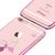 X-Fitted Пластиковый чехол С Кристалами Swarovski для Apple iPhone  6 / 6S Розовый / Классическая Бабочка