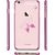 X-Fitted Aizmugurējais Plastikata Apvalks ar Swarovski Kristāliem Priekš Apple iPhone 6 / 6S Rozā / Klasisks Taurenis