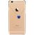 X-Fitted Пластиковый чехол С Кристалами Swarovski для Apple iPhone  6 / 6S Золото / Синее сердце