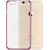 X-Fitted Aizmugurējais Plastikata Apvalks ar Swarovski Kristāliem Priekš Apple iPhone 6 / 6S Rozā / Dimanta Bulta