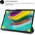 Tactical Book Tri Fold Grāmatveida Maks Planšetdatoram Apple iPad Pro 12.9" (2020) Zils