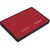 Hard drive external enclosure Orico SSD/HDD 2.5" SATA III (red)