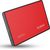 Hard drive external enclosure Orico SSD/HDD 2.5" SATA III (red)