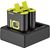 Telesin 3-slot charger for GoPro Hero 9 / Hero 10 + 2 batteries (GP-BTR-903-B)