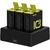 Telesin 3-slot charger for GoPro Hero 9 / Hero 10 + 2 batteries (GP-BTR-903-B)