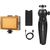 Puluz Live broadcast kit tripod mount + LED lamp + phone clamp