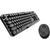 Wireless keyboard + mouse set MOFII Sweet 2.4G (black)