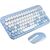 Wireless keyboard + mouse set MOFII Honey 2.4G (blue)