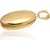 Серебряный кулон #2301939(PAu-Y), Серебро	925°, желтое золото (покрытие), 5 гр.