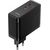 Baseus GaN USB-C + USB wall charger, 100W + 1m cable (black)