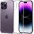 Spigen Liquid Crystal Elastīgs triecienu absorbējošs aizmugures maks priekš Apple iPhone 14 Pro Max Caurspīdīgs