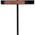 SUNRED Heater RD-DARK-25S, Dark Standing Infrared, 2500 W, Black