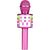 Karaoke microphone with speaker Manta MIC21PKL, pink
