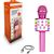 Karaoke microphone with speaker Manta MIC21PKL, pink