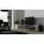 Cama Meble SOHO 4 set (RTV180 cabinet + 2x S1 cabinet + shelves) White/Grey gloss