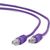 Cablexpert RJ45/RJ45 Cat5e 0.25m 0.25 m, Purple