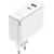 Baseus GaN5 Pro USB-C + USB wall charger, 100W  + 1m cable (white)