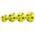 Futbola bumba  METEOR FBX #4 neon yellow
