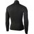 Mico Man Long Sleeves Mock Neck Shirt Extra Dry / Melna / M / L