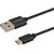 Savio CL-129 USB cable 2 m USB 2.0 USB A USB C Black