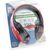 Esperanza EH138R headphones/headset Head-band Black,Red