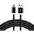 everActive cable USB Lightning 1m - Black, silicone, quick charge, 2,4A - CBS-1IB