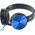 REBELTEC MONTANA BLUE HEADPHONES (MICROPHONE)